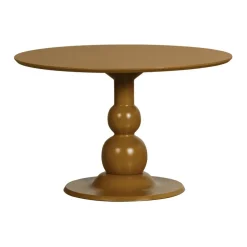 WOOOD Eettafel Blanco Honinggeel - Ø 120 cm