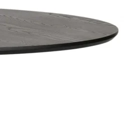 WOOOD Eettafel Bruno Zwart - Ø 120 cm