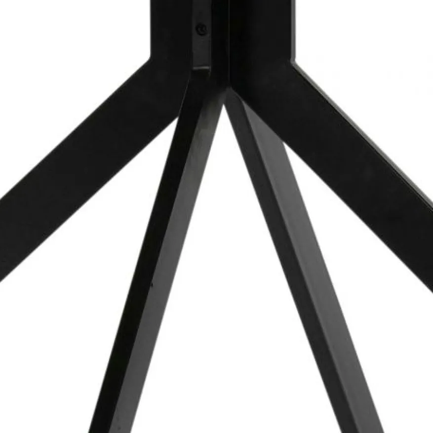 WOOOD Eettafel Bruno Zwart - Ø 120 cm