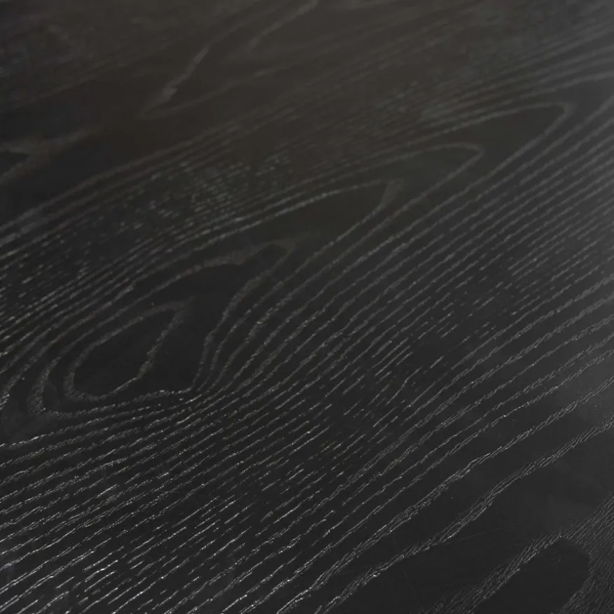 WOOOD Eettafel Bruno Zwart - 220x100 cm
