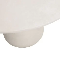 WOOOD Eettafel Damon Wit - Ø 100 cm