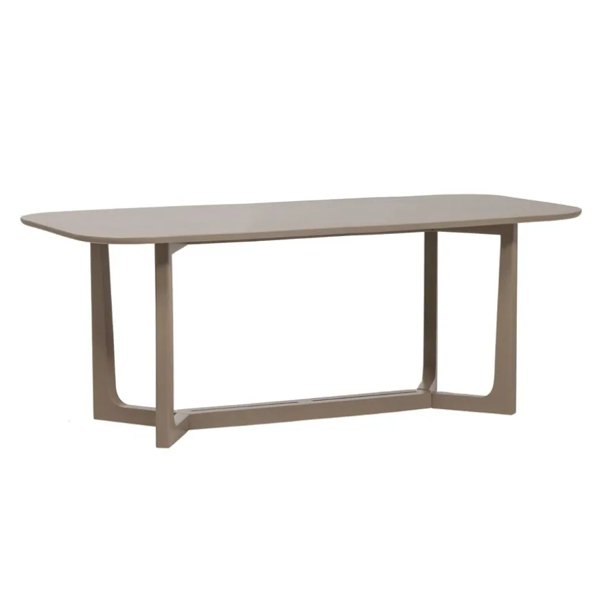 WOOOD Eettafel Ferion Mud - 180x90 cm