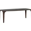 WOOOD Eettafel Fiore Donkerbruin - 230x95 cm