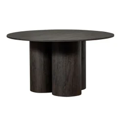 WOOOD Eettafel Oona Donkerbruin - Ø 140 cm