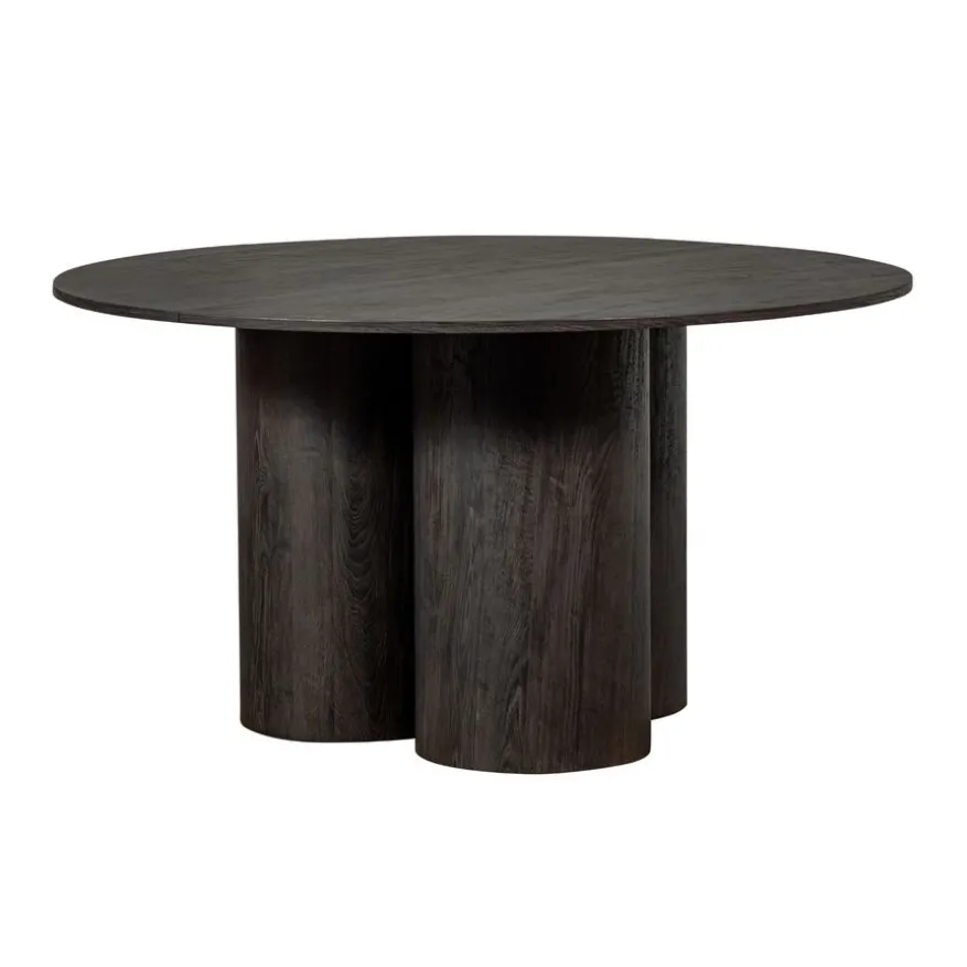 WOOOD Eettafel Oona Donkerbruin - Ø 140 cm