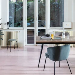WOOOD Eettafel Rhombic Bruin - 220x90 cm
