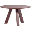 WOOOD Eettafel Rhonda Bordeaux - Ø 129 cm