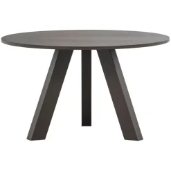 WOOOD Eettafel Rhonda Middenbruin - Ø 129 cm