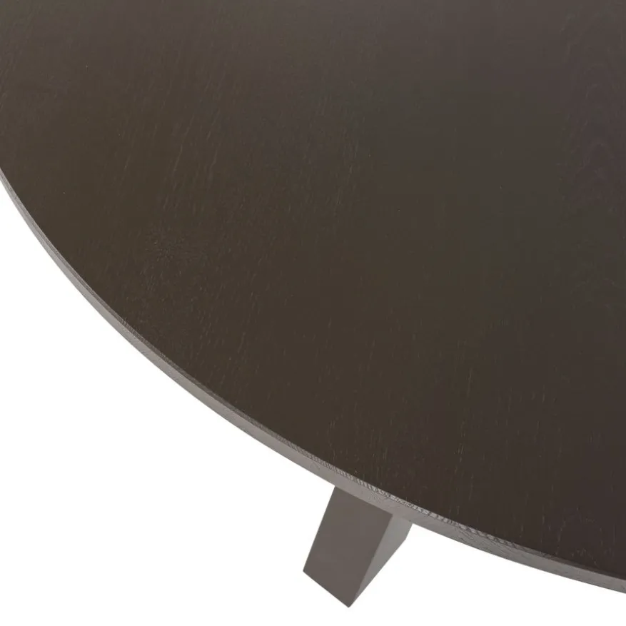 WOOOD Eettafel Rhonda Middenbruin - Ø 129 cm