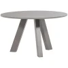 WOOOD Eettafel Rhonda Warm Grijs - Ø 129 cm
