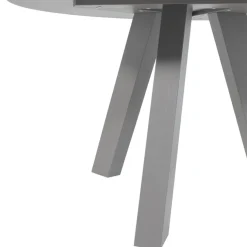WOOOD Eettafel Rhonda Warm Grijs - Ø 129 cm
