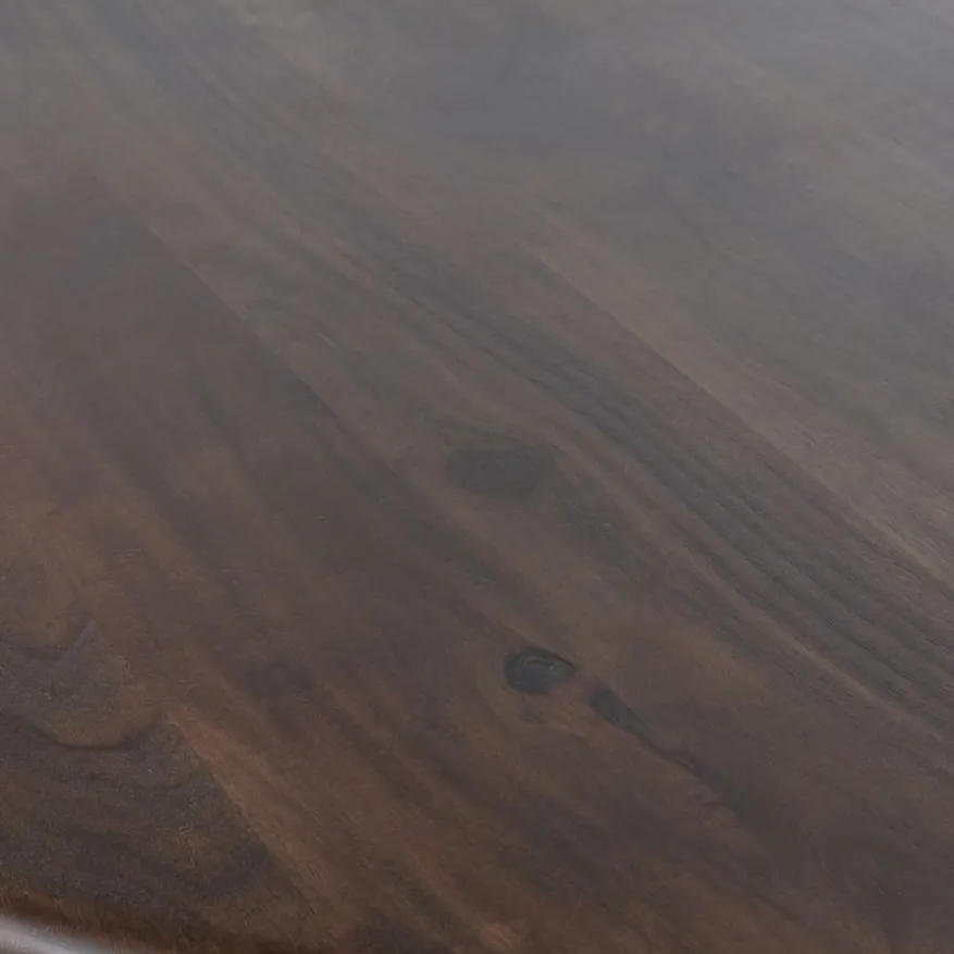 WOOOD Eettafel Roundly Bruin - 160x110 cm