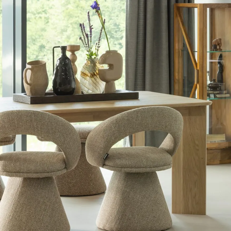 WOOOD Eettafel Tablo Naturel - 180x100 cm