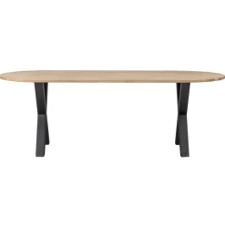 WOOOD Eettafel Tablo Naturel - 220x90 cm