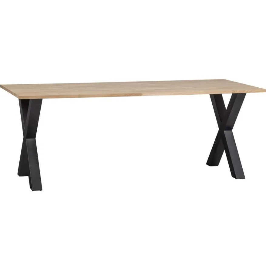 WOOOD Eettafel Tablo Naturel - 220x90 cm