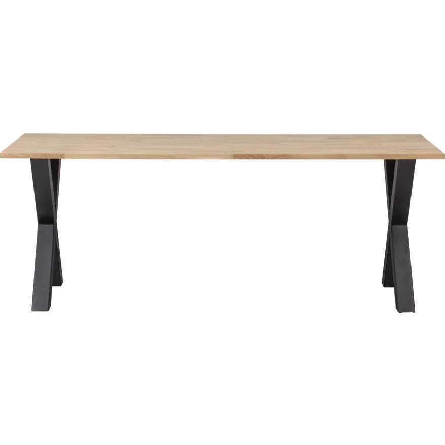 WOOOD Eettafel Tablo Naturel - 220x90 cm