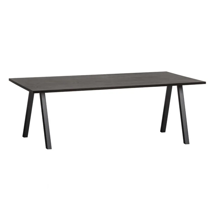 WOOOD Eettafel Tablo Zwart - 160x90 cm