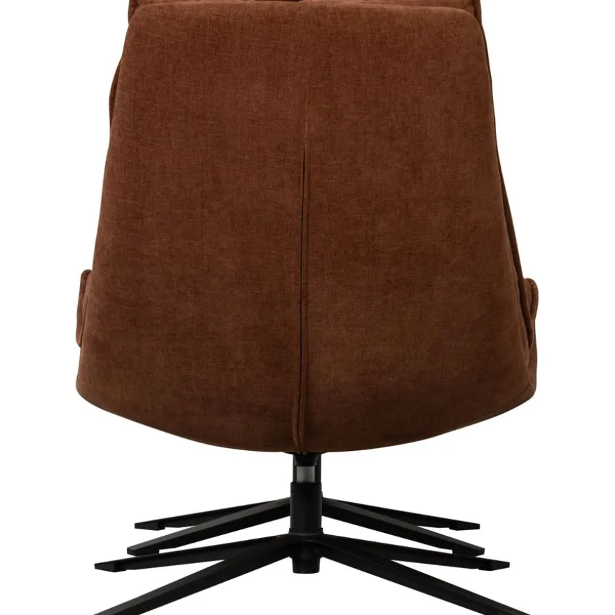 WOOOD Fauteuil Kube Bruin