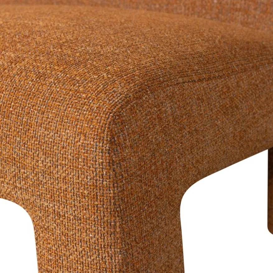 WOOOD Fauteuil Lavid Oranje