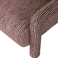 WOOOD Fauteuil Lenny Bordeauxrood
