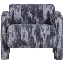 WOOOD Fauteuil Lenny Grijsblauw