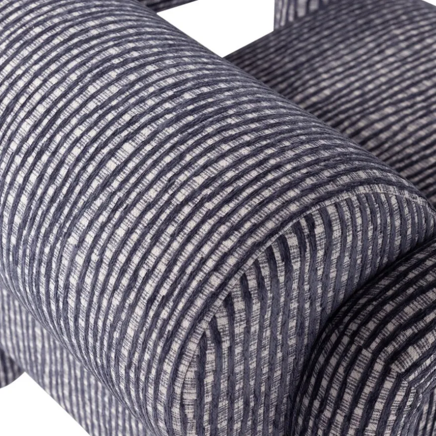 WOOOD Fauteuil Lenny Grijsblauw