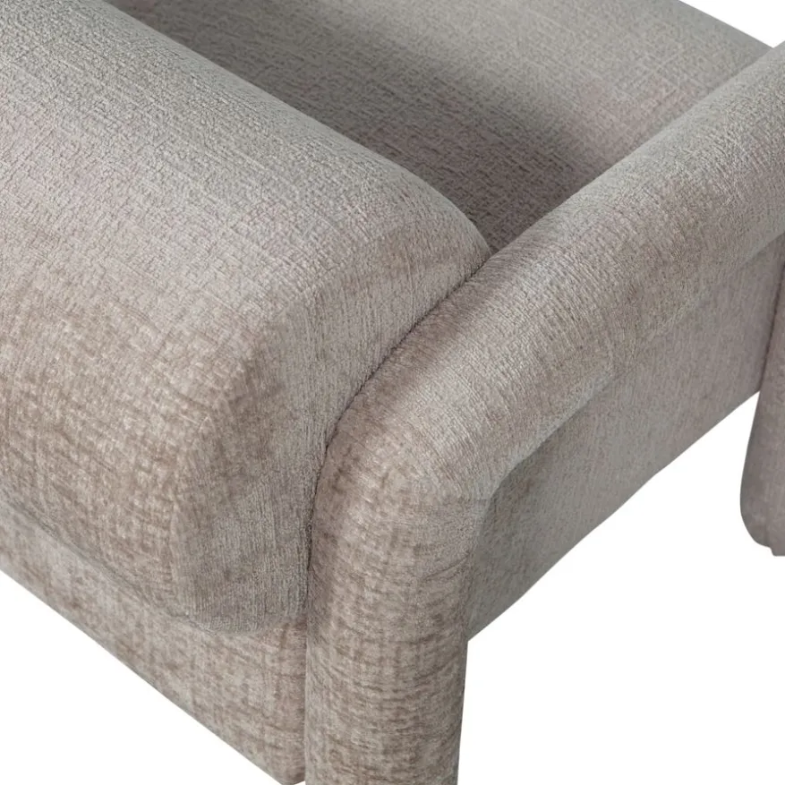 WOOOD Fauteuil Lenny Zand