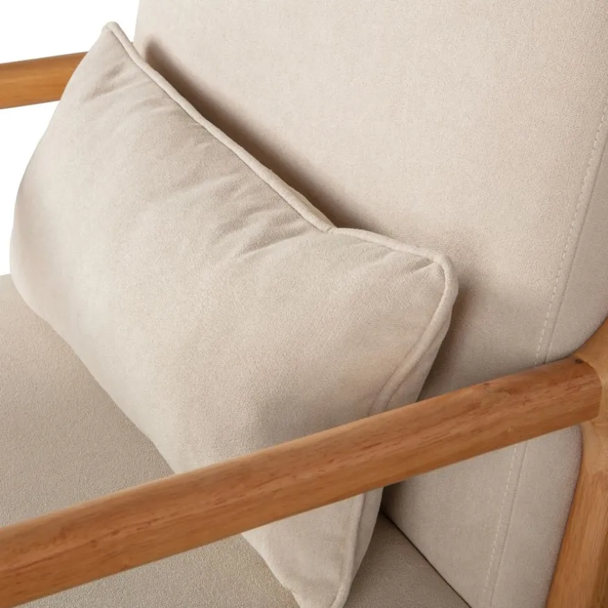 WOOOD Fauteuil Mark Beige
