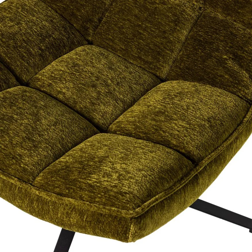 WOOOD Fauteuil Maudi Groen