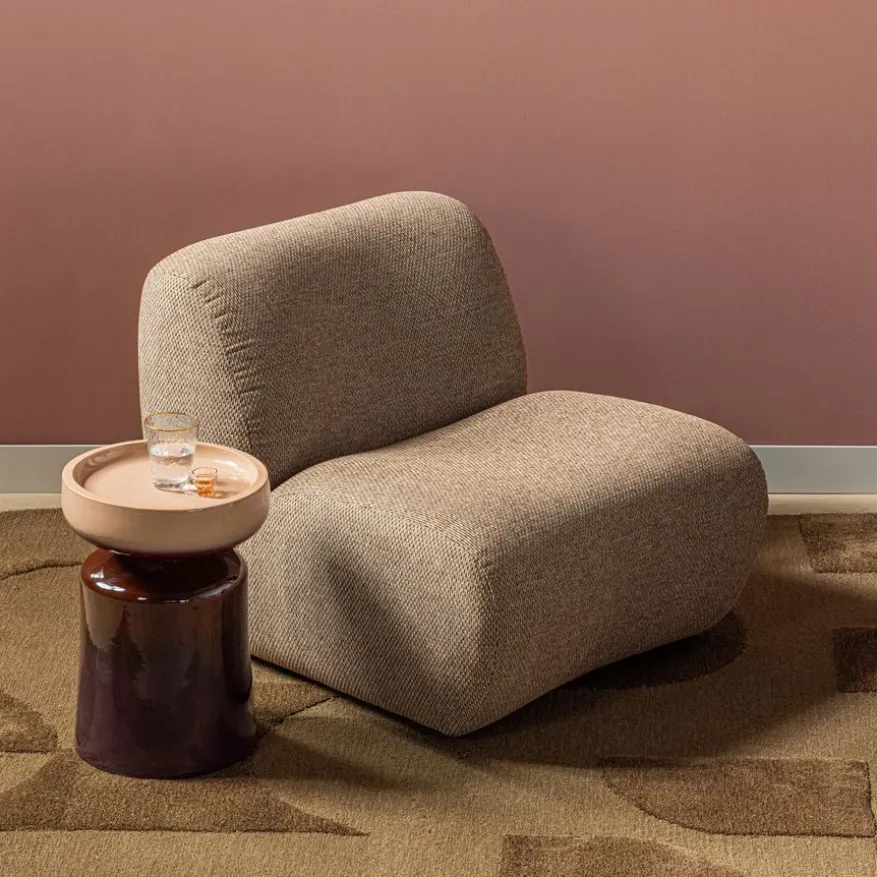 WOOOD Fauteuil Nomu Lichtbruin