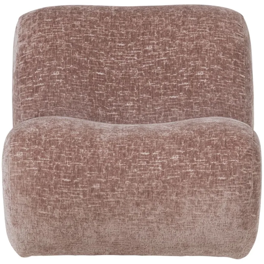 WOOOD Fauteuil Nomu Lichtroze