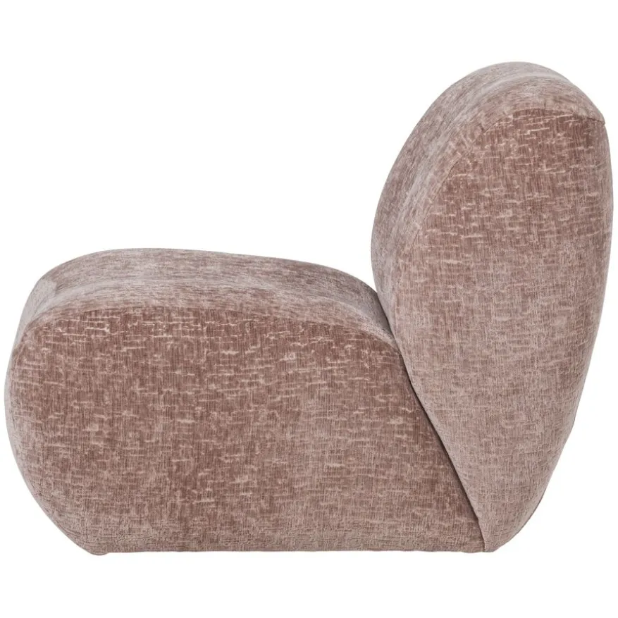 WOOOD Fauteuil Nomu Lichtroze