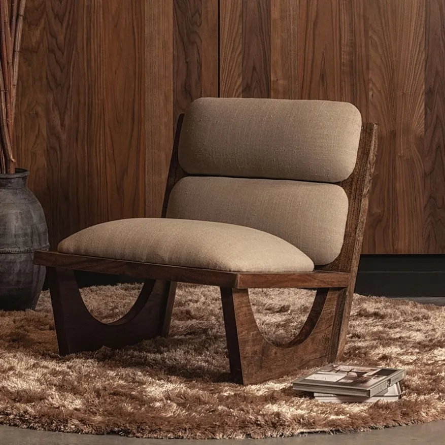 WOOOD Fauteuil Opulent Naturel