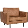 WOOOD Fauteuil Rodeo Cognac