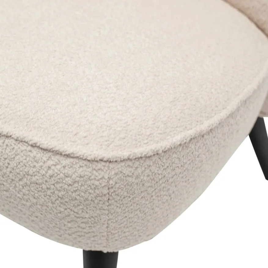 WOOOD Fauteuil Sara Crème