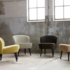 WOOOD Fauteuil Sara Groen