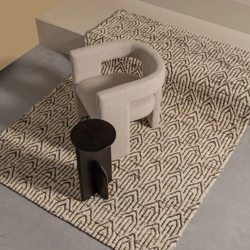 WOOOD Fauteuil Tiwa Beige