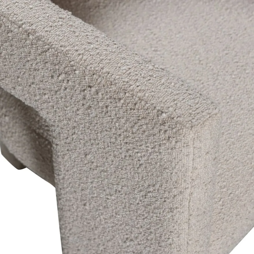WOOOD Fauteuil Tiwa Beige