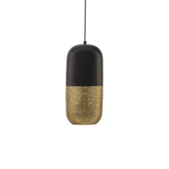 WOOOD Hanglamp Tirsa Zwart - E27 - Ø 20 cm