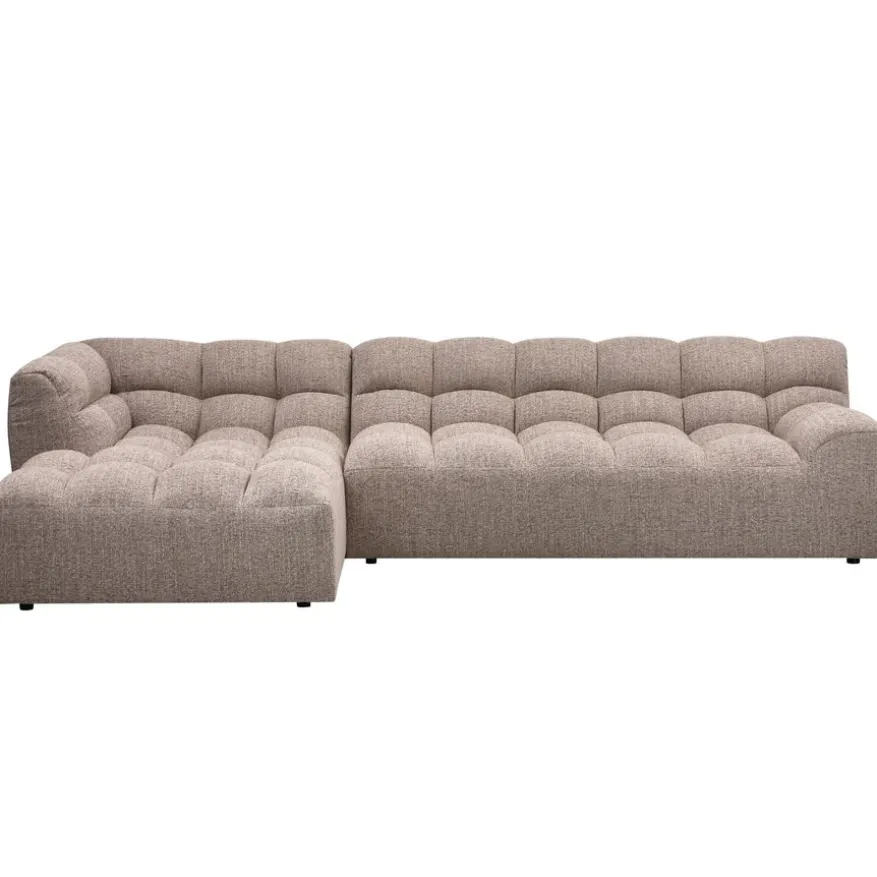 WOOOD Hoekbank Allure Links Bruin
