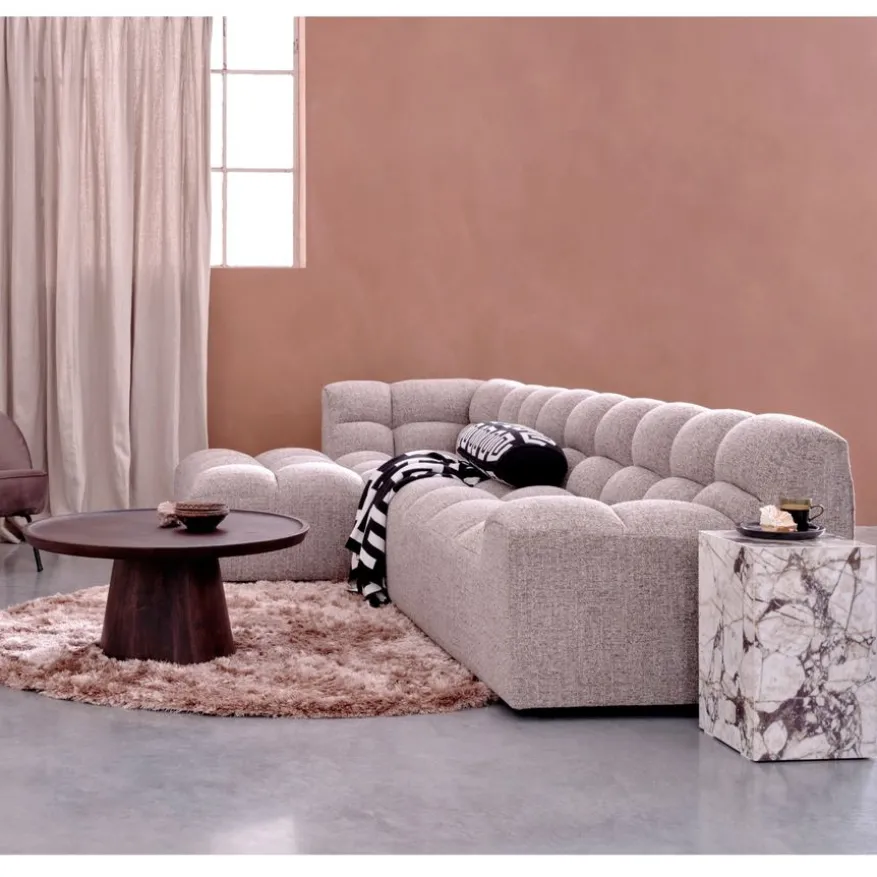 WOOOD Hoekbank Allure Links Bruin