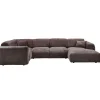 WOOOD Hoekbank Cloud Divan Links Bruin