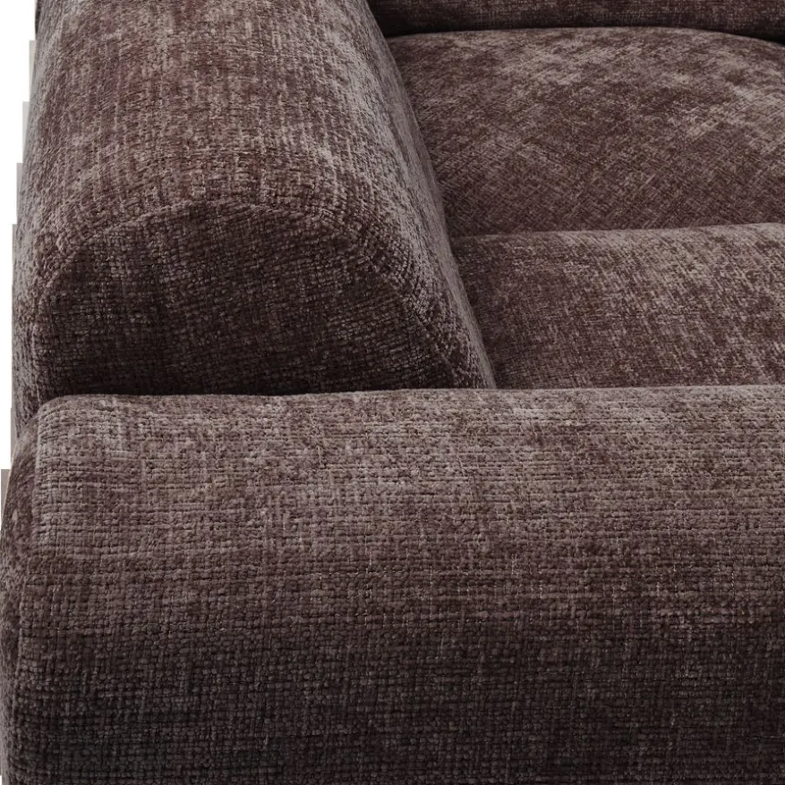 WOOOD Hoekbank Cloud Divan Links Bruin