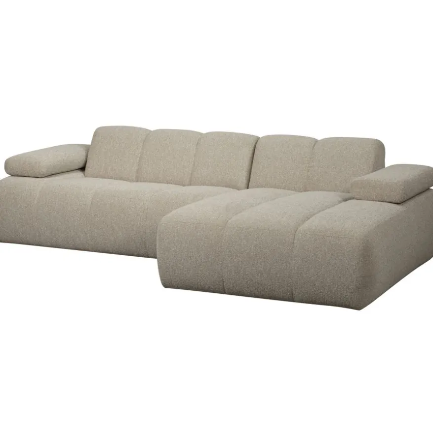 WOOOD Hoekbank Mojo Rechts Beige