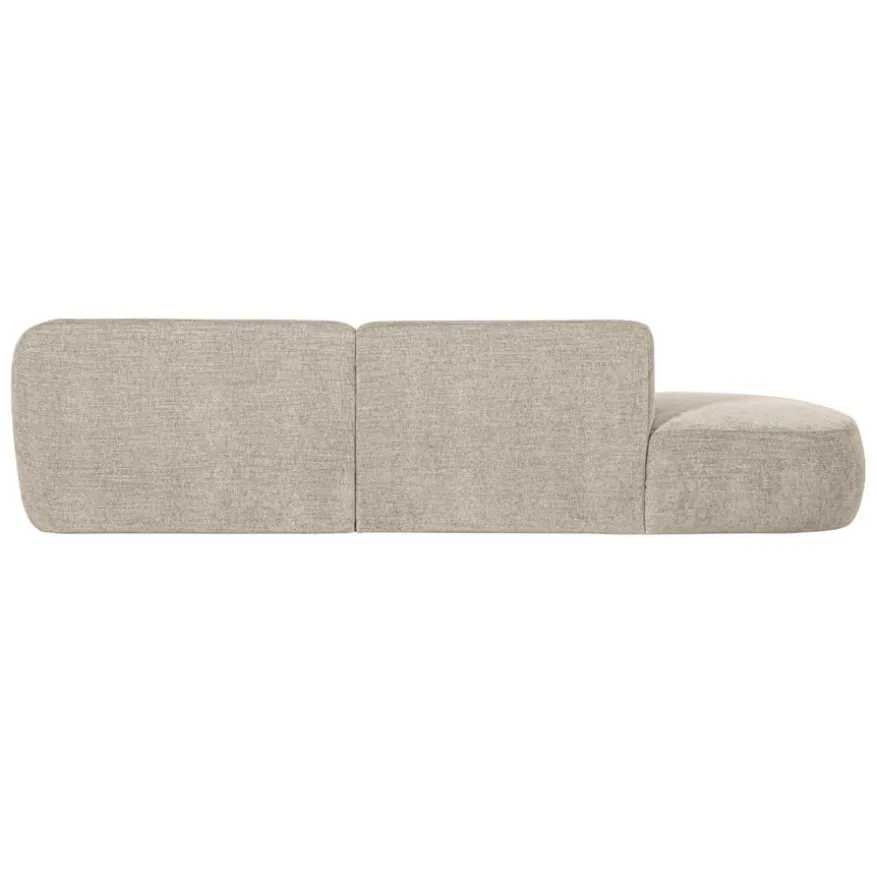 WOOOD Hoekbank Polly Rechts Beige