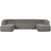WOOOD Hoekbank Sloping Grijs