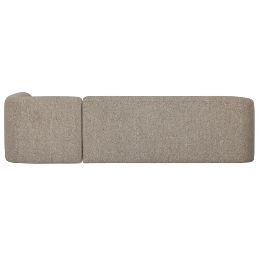 WOOOD Hoekbank Sloping Rechts Beige