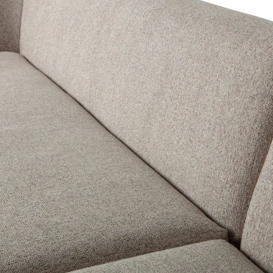 WOOOD Hoekbank Sloping Rechts Beige