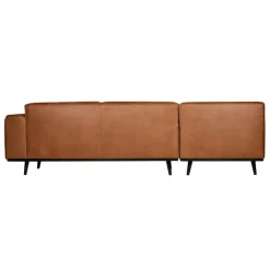 WOOOD Hoekbank Statement Links Cognac