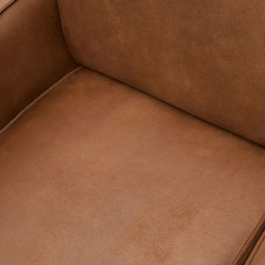 WOOOD Hoekbank Statement Links Cognac